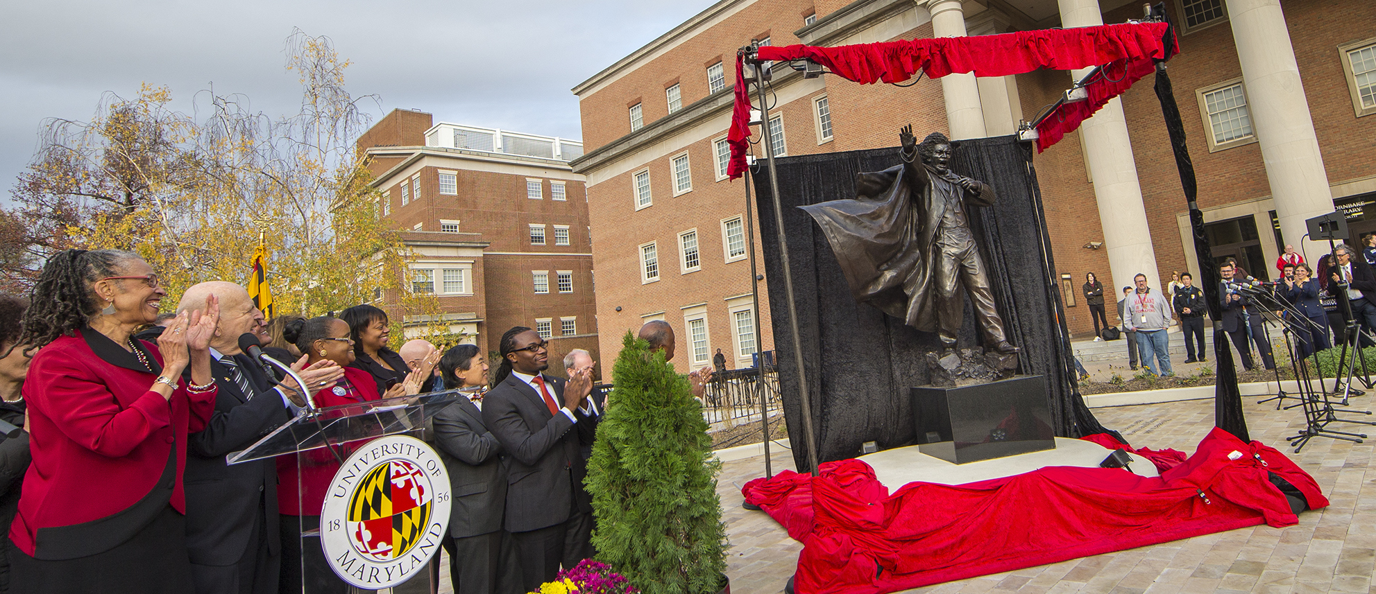 Frederick Douglass Statue Unveiling