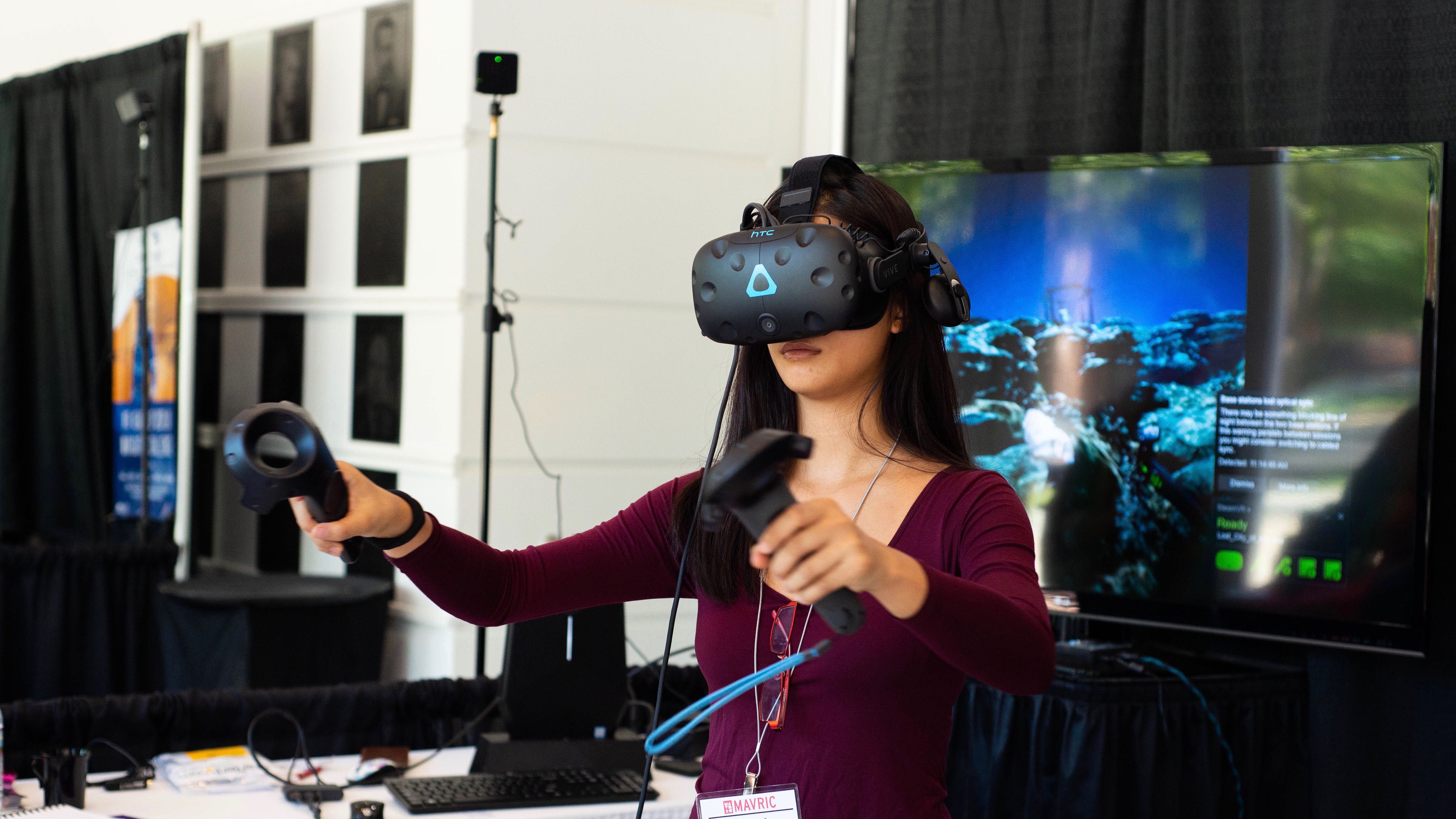 VR Demo at MAVRIC 2018 Conference