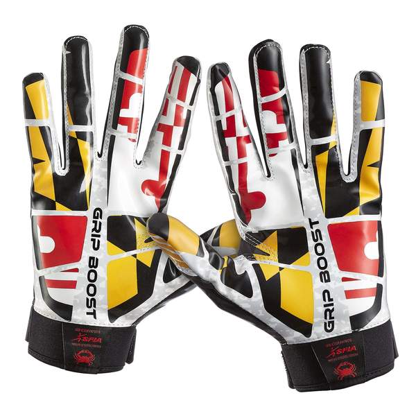 Um best sale football gloves