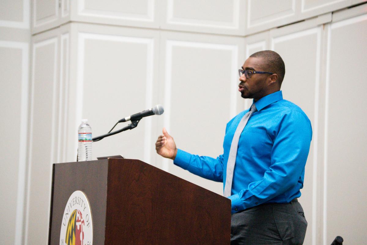 Dr. Rashawn Ray presenting