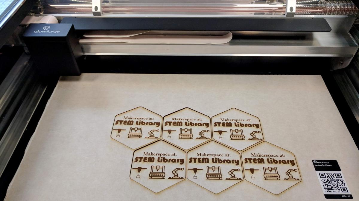 STEM Library printer
