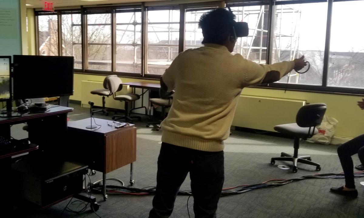Virtual Reality Demo in Collaboratory