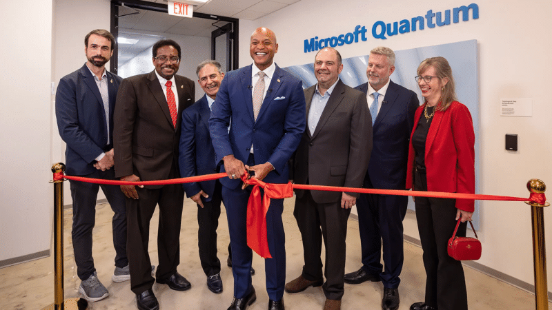 Microsoft Quantum Ribbon Cutting Ceremony