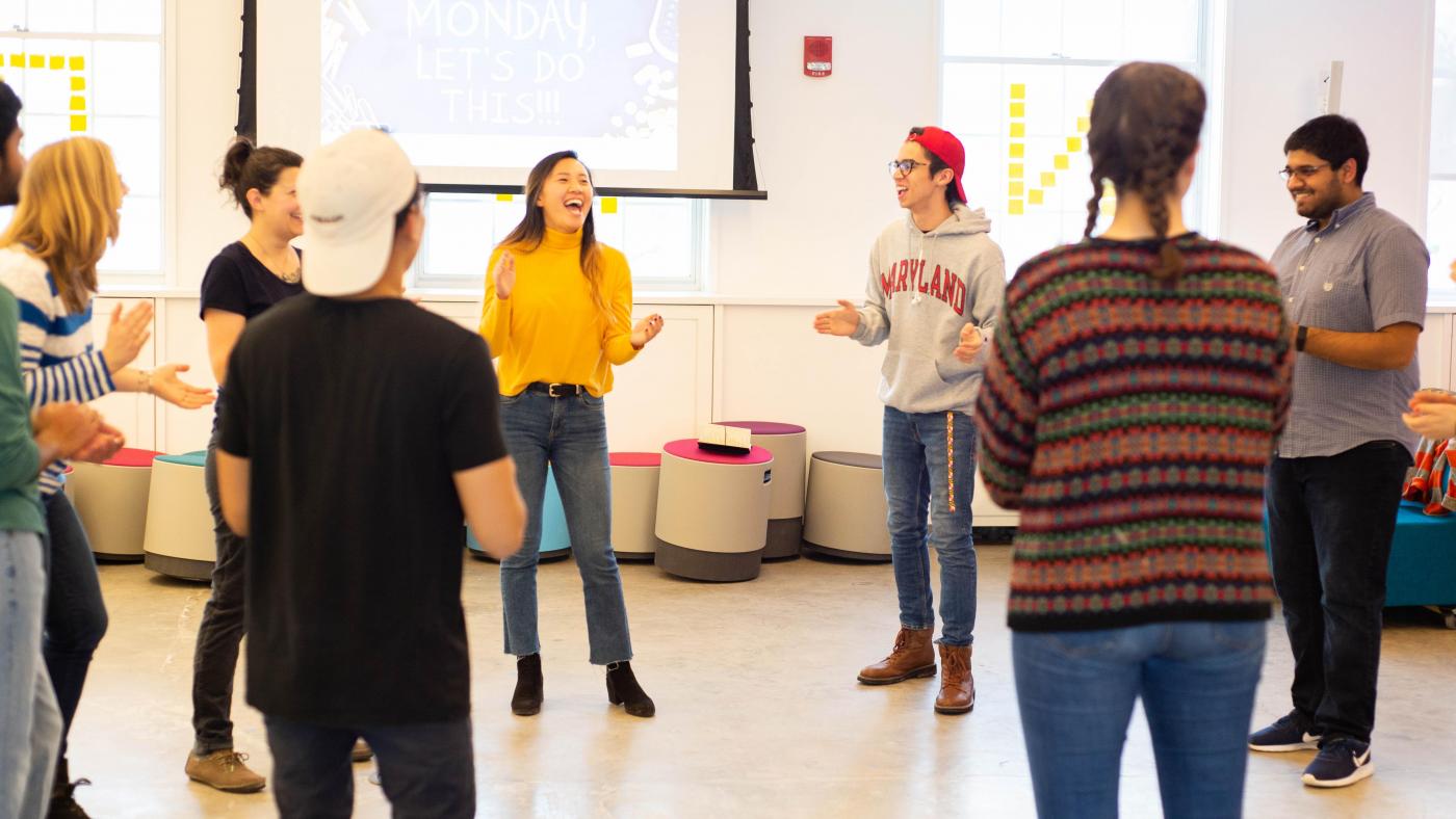 Students at the Academy