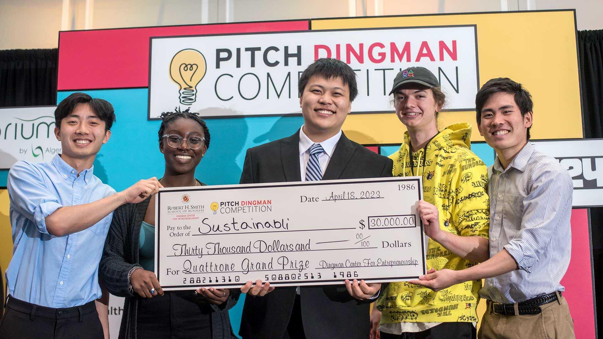 Sustainabli Pitch Dingman 2023 Winner