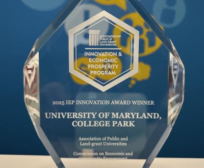 UMD honored with APLU IEP Innovation Award 2025